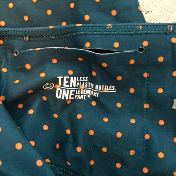 Nike green polka dot pants size XS - Picture 5 of 5